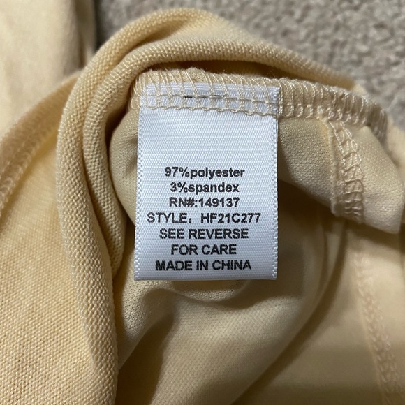 HYFVE Cream Knit Asymmetrical Dress - Picture 4 of 4